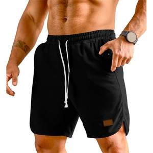 2025 Men's Athletic <b>Shorts</b> Casual Elastic Waist Drawstring Stretch Waffle Beach Running Sweat <b>Gym</b> <b>Shorts</b> Size XS - Product Image 4