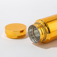 Conteneur de capsules de couleur or, 80cc, 100cc, 120cc, 175CC, 210cc, bon marché, bouteille vide de pilules de vitamine pour animaux de compagnie