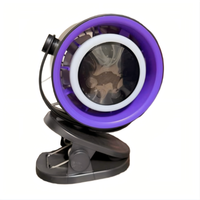 Ventilador Portátil de Mano YUSHENG, Recargable por USB, Mini Ventilador de Refrigeración, Eficiencia Energética Clase A, 6-8 Horas de Duración de la Batería, Incluye Baterías