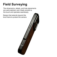 Étui en cuir intégral pour iPhone 18 17 Pro Max, finition lisse, protection renforcée de l'appareil photo et coque de protection ajustée
