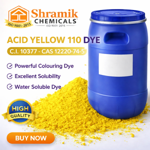 Colorante Amarillo Ácido 110 (Polvo Amarillo) para Textiles, Cuero y Papel, Colorante Ácido de Alta Resistencia - Químicos Shramik - Product Image 2