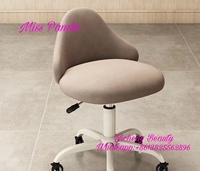 Chaise client de chaise de technicien d'ongle standard d'Europe pour des chaises de crème de client de salon d'ongle pour le salon d'ongle avec le meilleur fournisseur de la Chine