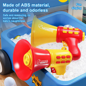 Mini mégaphone éducatif personnalisé pour enfants, utilisation <span class=keywords><strong>en</strong></span> extérieur, batterie remplaçable <span class=keywords><strong>en</strong></span> plastique, <span class=keywords><strong>musique</strong></span> pré-enregistrée - Product Image 6