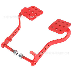 แป้นเหยียบรถโกคาร์ทสีแดงพร้อมเบรกและคันเร่งสำหรับผู้ใหญ่ ใช้ซ่อมแซม ใช้ระบบดิสก์เบรก - Product Image 3