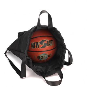 Large Capacity New Women's <b>Drawstring</b> <b>Backpack</b> for Fitness Sports & Travel Polyester Lining for Men's Basketball Storage Bag - Product Image 4