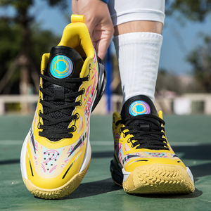Fashion Mens Breathable Mesh Basketball Style <b>Shoes</b> Sneakers Indoor Outdoor Sports Training Basketball <b>Shoes</b> Casual Sports <b>Shoes</b> - Product Image 4
