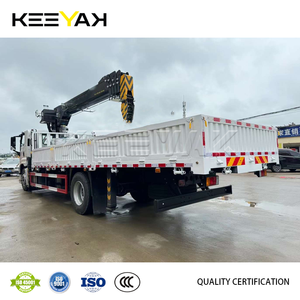 Kualitas baik Isuzu pemulihan derek dipasang truk dibuat sesuai pesanan 10 Ton truk Mounted <span class=keywords><strong>Crane</strong></span> 205hp diesel Boom derek untuk truk - Product Image 4