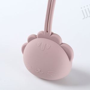 Caja de Almacenamiento de Silicona con Cadena Anticaída Integrada, Soporte para Auriculares y Cable de Datos, Estuche para Chupete - Accesorio para Chupete de Bebé - Product Image 4