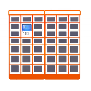 <span class=keywords><strong>Cube</strong></span> chauffant intelligent pour restaurant, livraison d'aliments frais, <span class=keywords><strong>casier</strong></span> transparent à double porte pour distributeur automatique mural, <span class=keywords><strong>casier</strong></span> électronique - Product Image 3