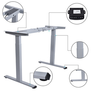 Điện lên và xuống nâng chiều cao có thể điều chỉnh khung bàn hiệu suất tốt nhất đứng lên bảng nội thất văn phòng - Product Image 5
