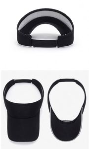 หมวกกันแดดกีฬาขายส่ง สำหรับกอล์ฟ วิ่ง ปักโลโก้ตามสั่ง แห้งเร็ว ปีกกว้าง ระบายอากาศได้ดี ผ้าฝ้ายแซนวิช - Product Image 6