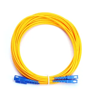 Miglior prezzo linea Doppia doppia-core blu quadrato in fibra ottica a getto d'inchiostro parti della stampante cavo in fibra per myjet printery 6m 10m 7m