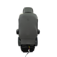 Siège conducteur YSR 714-1P à suspension pneumatique réglable de luxe et robuste pour véhicule utilitaire, autocar et bus