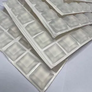 Прокладки для ножек из силикона и резины с нескользящей клейкой основой, изготовленные в гуандуне, с защитой от скольжения