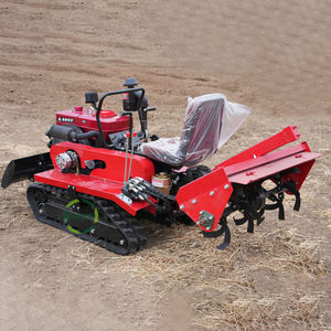 Motocultor de Orugas con Tracción en las Cuatro <span class=keywords><strong>Ruedas</strong></span>, Tipo Oruga, para Surcar y Remover la Tierra, Micro-arado Rotatorio - Product Image 2