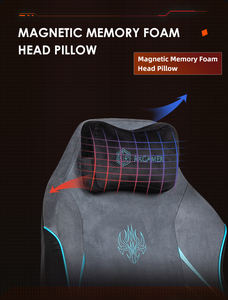 工場卸売価格 ハイエンド 多機能 ファブリック 人間工学 コンピューターチェア ホーム オフィスチェア スイベル ゲーマーチェア ゲーミングチェア - Product Image 4