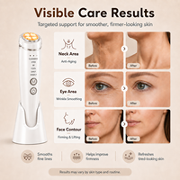 Nueva Máquina Facial Portátil Recargable, Masajeador Facial de 6 Modos, Frío y Calor, Reafirmante, Iluminador, Cuidado de la Piel, Antienvejecimiento, Dispositivo de Belleza