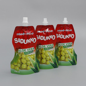 High quality cosmetic stand up liquid icing packaging spout pouch - Product Image 3