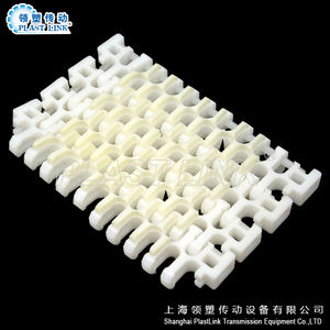 <span class=keywords><strong>PL</strong></span> 2400 Flush Grid Flex Modular Belt con marcos de acero inoxidable para latas Botellas Sistemas de transportador de clasificación de alta velocidad - Product Image 5