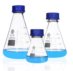 GLS hẹp cổ hình nón erlenmeyer <span class=keywords><strong>Flask</strong></span> nhựa 250ml 500ml 1000ml - Product Image 4