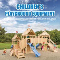 Ensemble combiné balançoire et toboggan en bois pour intérieur/extérieur, structures de jeu pour enfants de maternelle et préscolaire, fabricant d'éléments d'escalade