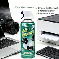 Nettoyant aérosol anti-poussière et anti-poils Umiko UM-7046 400ml efficace pour PC, ordinateurs portables, imprimantes et appareils électroniques