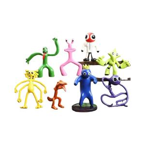 Nuevos Productos: 8 Figuras de <span class=keywords><strong>Rainbow</strong></span> <span class=keywords><strong>Friends</strong></span>, Juguetes de Colección, Accesorios de <span class=keywords><strong>Juego</strong></span> de Monstruos de Boca, Decoraciones de Caja Sorpresa - Product Image 5