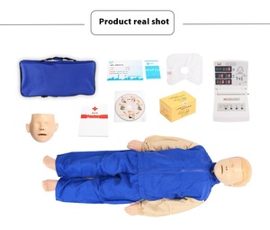 Controlador de maniquí CPR para niños, maniquí de compresión cardíaca pediátrica para <span class=keywords><strong>Hospital</strong></span>, escuela, entrenamiento de emergencia, ciencia médica - Product Image 3