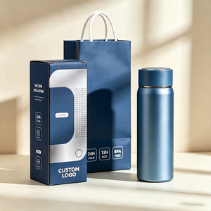 Caja para Botellas de la Serie Navy Active de Shield Crest, Empaque Corrugado Personalizado, Doble <span class=keywords><strong>Pared</strong></span>, Duradero, Venta al Por Mayor Directa de Fábrica, Diseño Gratuito - Product Image 1
