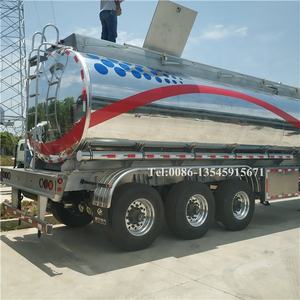 Camion-citerne en aluminium de 42000 litres, 3 essieux BPW, réservoir de carburant, Semi-<span class=keywords><strong>remorque</strong></span> - Product Image 6