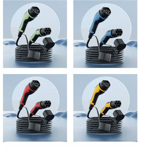 62196 כניסות חדשות iec מסוג 2 עד סוג 2 כבל מטען הארכה 5 מ ב-ev כבל מטען עם 2 מקלעים - Product Image 4