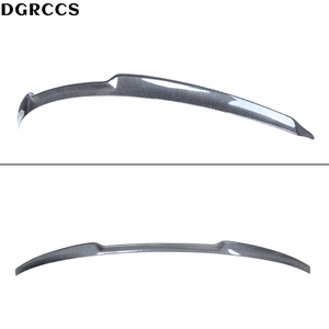 Aileron de coffre arrière en fibre de carbone style CS pour berline A-Class W177 V177 2018-2023, finition polie avec ruban adhésif - Product Image 5