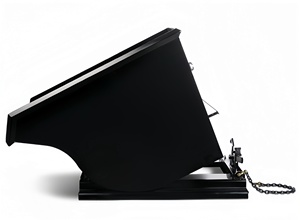 Contenedor basculante duradero para carretilla elevadora Tolva basculante de metal - Product Image 5