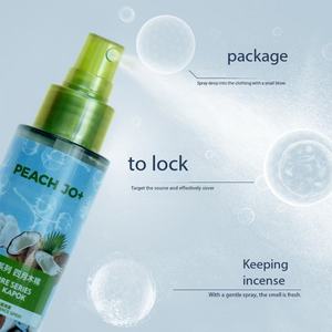 สเปรย์น้ำหอมสำหรับผ้า PEACH JO+ ซีรีส์ธรรมชาติ สารสกัดจากพืช ช่วยดับกลิ่น ยับยั้งแบคทีเรีย กลิ่นหอมสดชื่นยาวนาน - Product Image 4