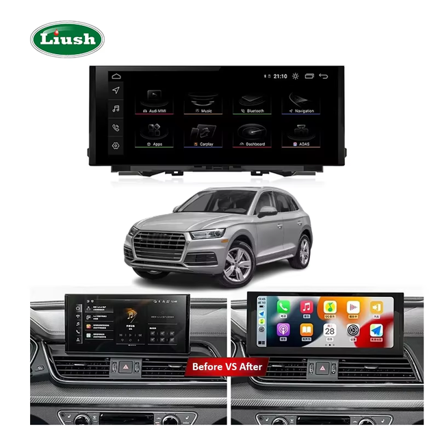 Car Radio and Media Player With USB Support Android System Auto Compatibility Vehicle Audio Dvd Player Kit for Audi Q5 2009-2017