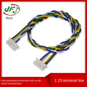 สายเชื่อมต่อแบบต่อกันชนิดตัวผู้-ตัวเมีย กระแสต่ำ 125-2P สำหรับแถบไฟ <span class=keywords><strong>LED</strong></span> <span class=keywords><strong>วงจร</strong></span>รวม สายเชื่อมต่อแบบ Molex 51021 พร้อมระบบล็อคอิเล็กทรอนิกส์ - Product Image 4