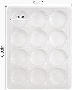 Boîtes en plastique transparent jetables de marque VANTUR en gros, boîtes à dessert, boîtes à gâteaux, emballages alimentaires, barquettes, logo personnalisé - Product Image 3