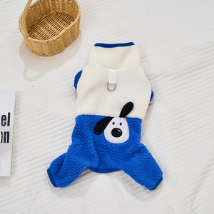 2026 नवीनतम शैलियों कार्टून कढ़ाई कुत्ते सिर भेड़ के बच्चे धातु कर्षण अंगूठी बिल्ली और कुत्ते गर्म चार पैर वाली ऊनी कोट - Product Image 4