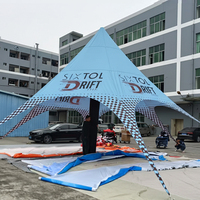 Tente gonflable portable Airvon multi-pieds, résistante aux UV, pour événements publicitaires et divertissements en extérieur sur la plage