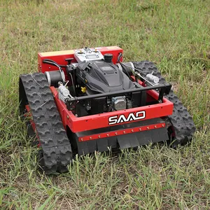 Hot Sale Remote Control Gasoline Professional Robot Lawn Mower For Agriculture And Forestry