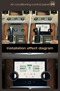Tablero de Control de clima de aire acondicionado LCD, Panel de CA de pantalla táctil electrónica para coche de 10 pulgadas para Range Rover Sport 2010-2012 - Product Image 5
