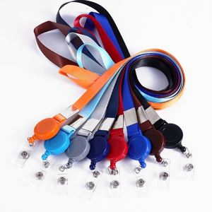 Lanière personnalisée en polyester avec logo imprimé en sérigraphie, sangle de cou vierge pour sublimation, porte-badge d'identification avec crochet, accessoire - Product Image 1