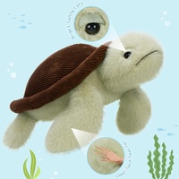 Peluches tortue verte de 20 pouces, peluche tortue mignonne, jouet en peluche tortue adorable, poupée tortue douce et créative pour garçons et filles