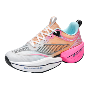 Baskets décontractées unisexes légères et respirantes en maille avec semelle intercalaire en EVA, multicolores, avec plaque en carbone et semelle en caoutchouc, printemps/été/automne/hiver - Product Image 4