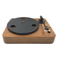 Fourniture d'usine de tourne-disque en vinyle à 3 vitesses avec haut-parleurs externes