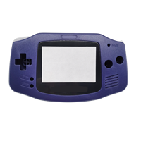 Coque de remplacement complète, transparente, solide, pour Nintendo Gameboy Advance GBA