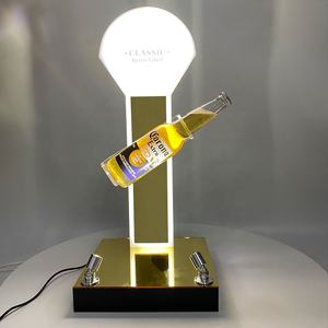 Personalizado OEM acrílico LED iluminado personalizado licor publicidad tienda de vinos soporte de exhibición estante botella de licor pantalla - Product Image 5