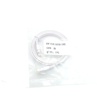 Cat6 Flaches Ethernet-Kabel 5er-Pack Hochgeschwindigkeits-Gigabit-Netzwerkkabel RJ45 LAN-Kabel für Router Modem PC Laptop Internet