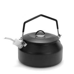 Outdoor 1L Stainless Steel Kettle Portable Large Capacity Water Boiling Pot with Spout for Camping <strong>Cookware</strong> - Product Image 5