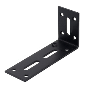 L'<span class=keywords><strong>étagère</strong></span> d'angle réglable industrielle rustique soutient le noir blanc en acier laminé à froid résistant S M L de forme L - Product Image 5